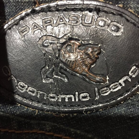 VINTAGE PARASUCO ERGONOMIC BOOT CUT JEANS SIZE 24 - Picture 12 of 13